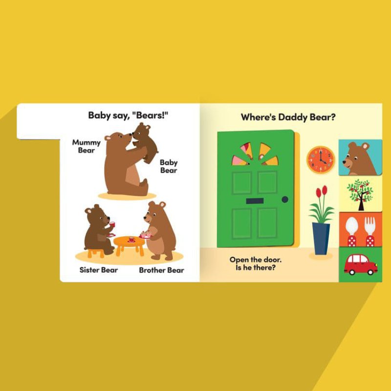 Mama Makes Books Baby Says: A Touch and Feel Book
