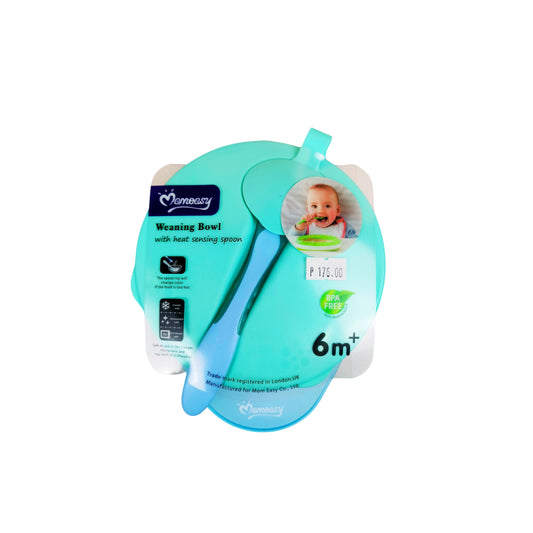 Momeasy Weaning Bowl with Heat Sensing Spoon