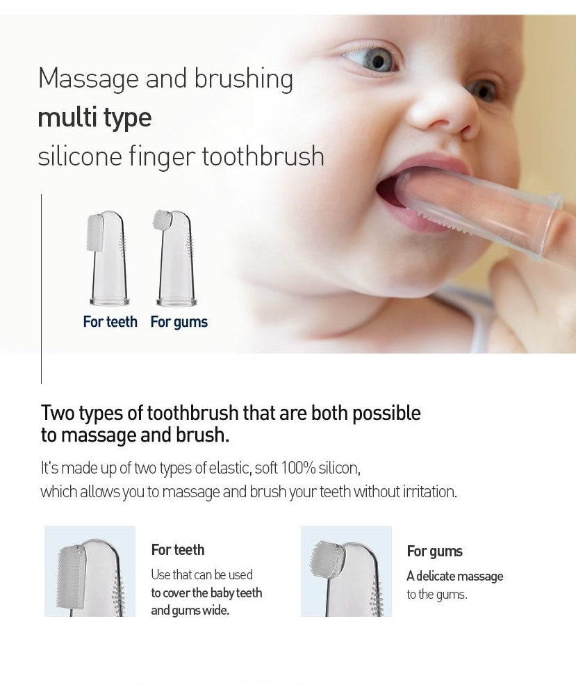 Mother-K Finger Toothbrush Set