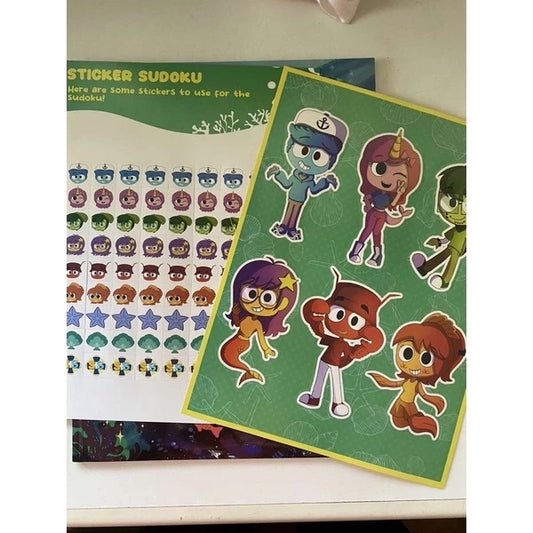 Seafood Squad: An Activity Book on Friendships (with stickers inside)