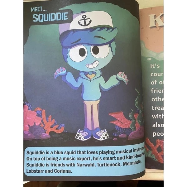 Seafood Squad: An Activity Book on Friendships (with stickers inside)