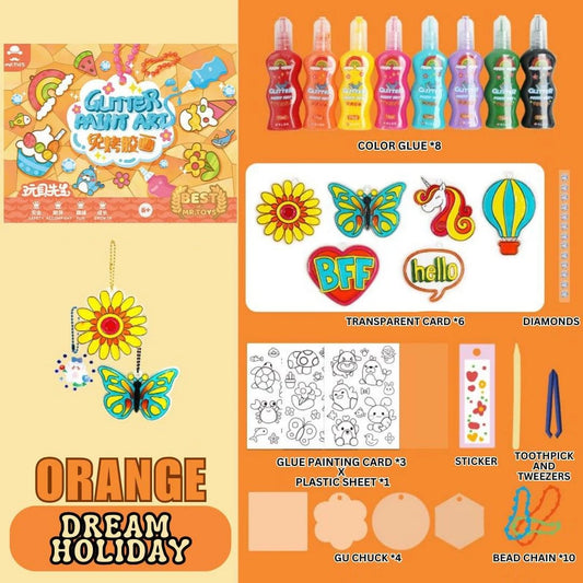 Mr. Toys Glitter Paint Art