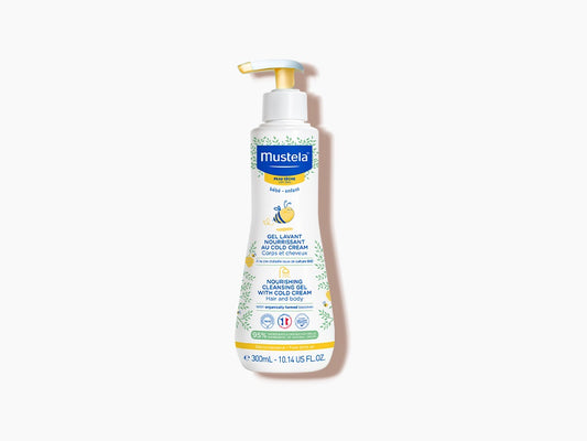 Mustela Nourishing Cleansing Gel with Cold Cream and Beeswax (300ml)