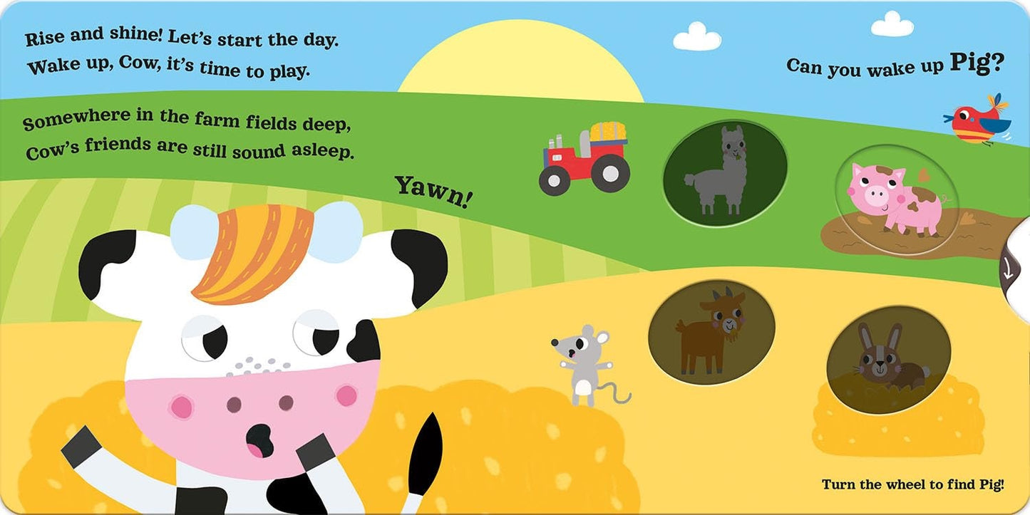 Magic Wheel Book Good Morning Cow