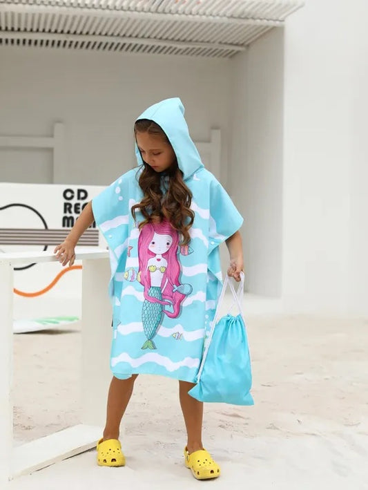 Mambo Vocool Poncho Towel (with Design)