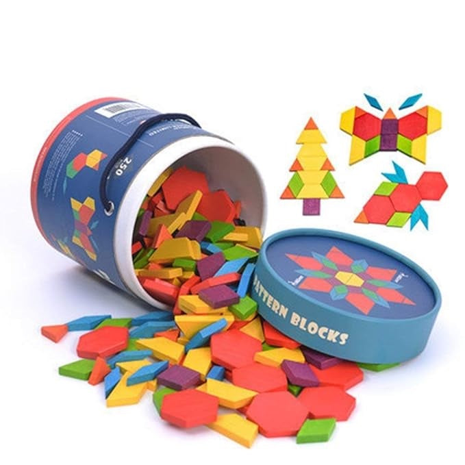 Mideer 250 Pattern Blocks