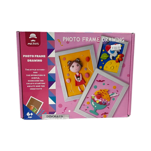 Mr. Toys 3D Clay Art Frame (Photo Frame Drawing)
