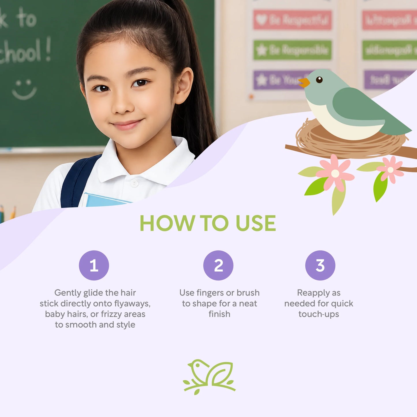 Nature to Nurture Keep It Neat Hair Styling Stick