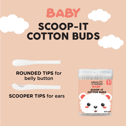 Nature to Nurture Cotton Buds - Scoop-It