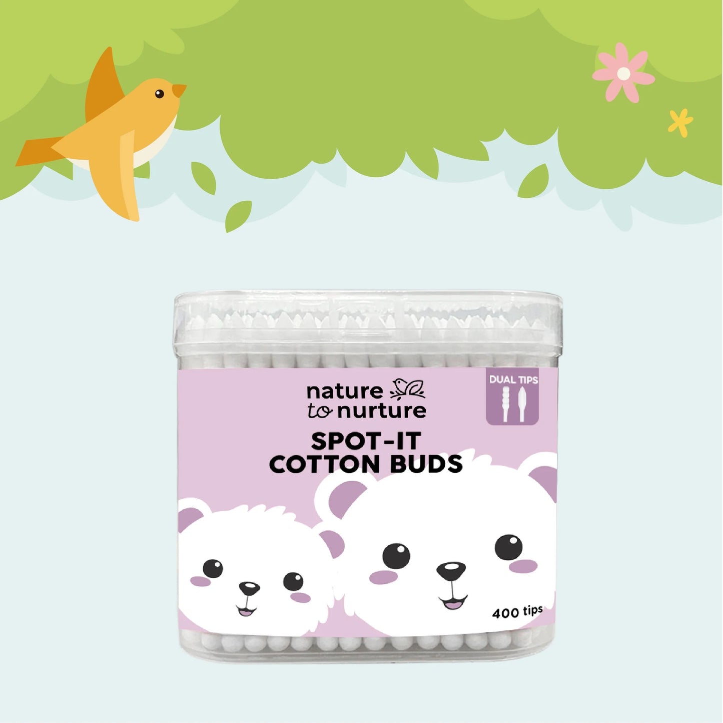 Nature to Nurture Cotton Buds - Spot-It