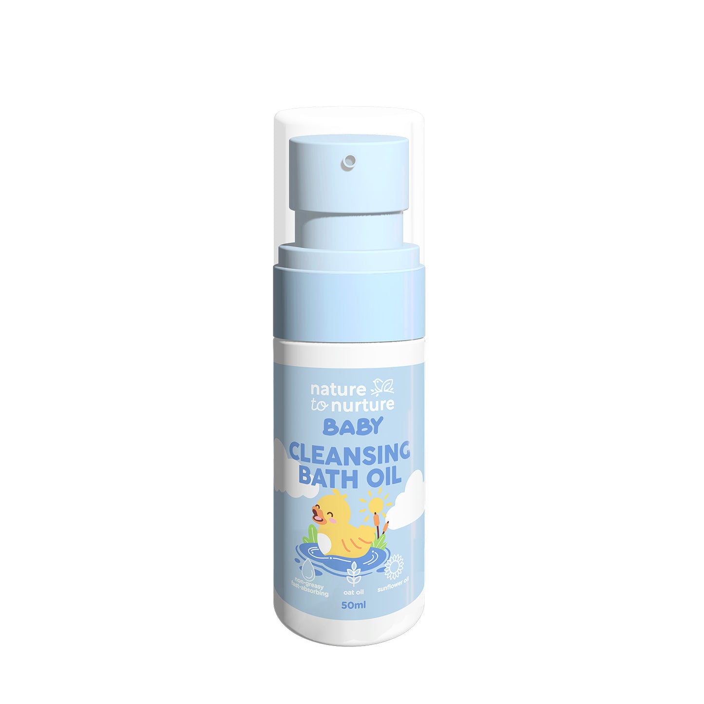 Nature to Nurture Baby Cleansing Bath Oil 50ml