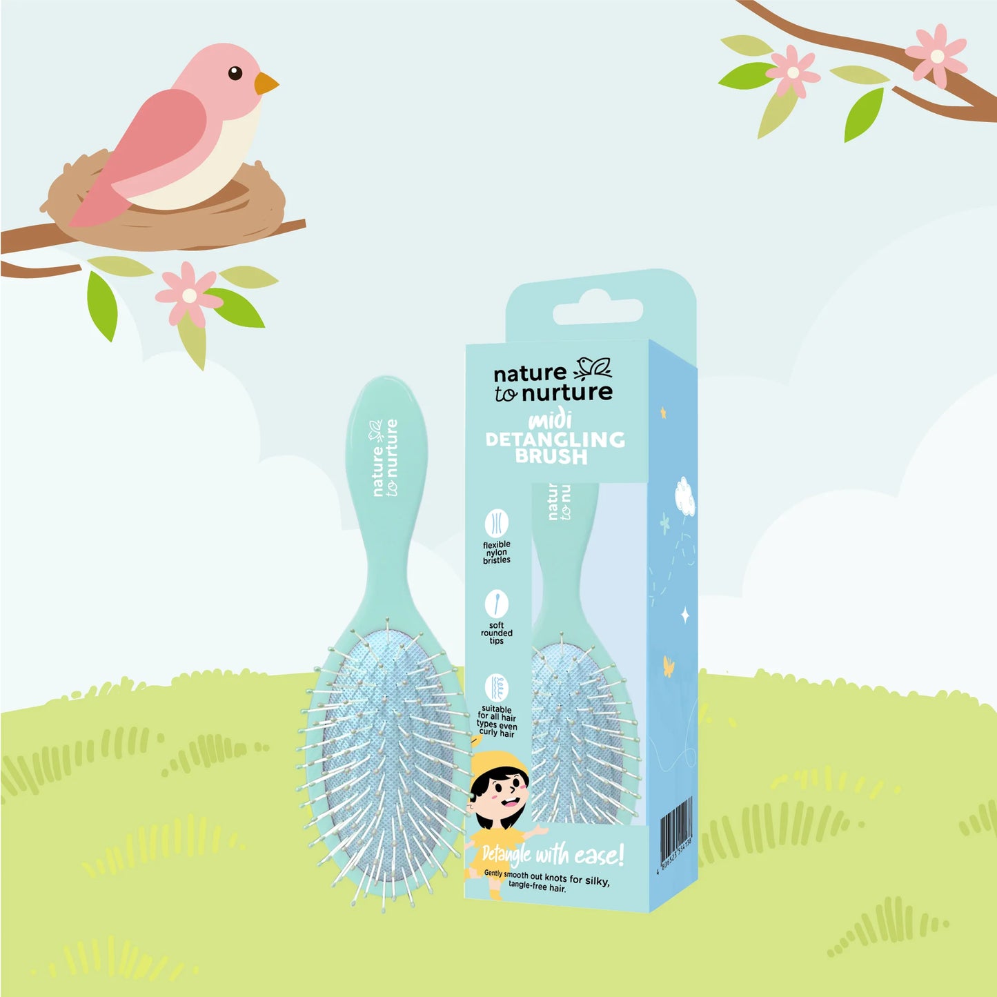 Nature to Nurture Detangling Hair Brush