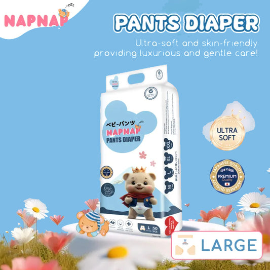 Napnap Unisex Pants Diaper - Large