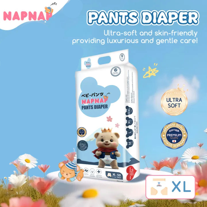 Napnap Unisex Pants Diaper - XL