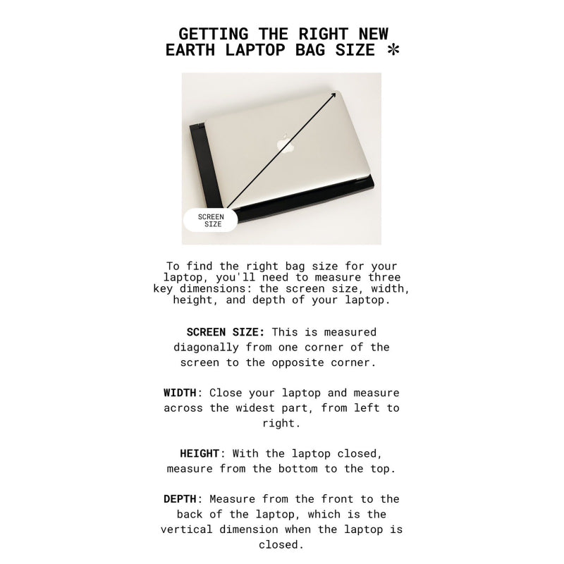 New Earth Washable Paper Laptop Bag