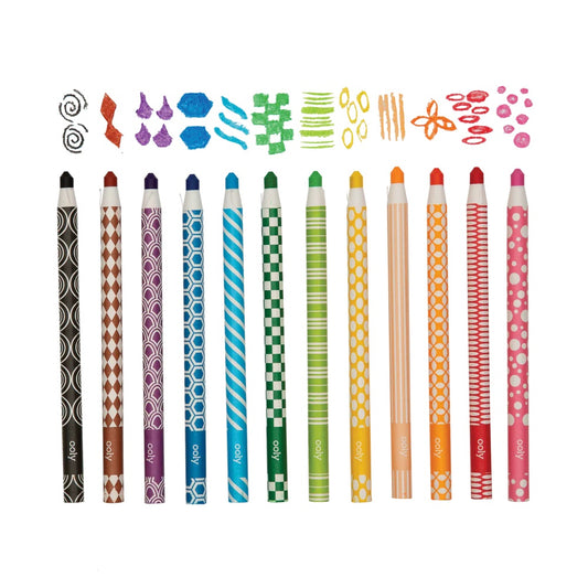 Ooly Appeel Crayons Sticks - Set of 12