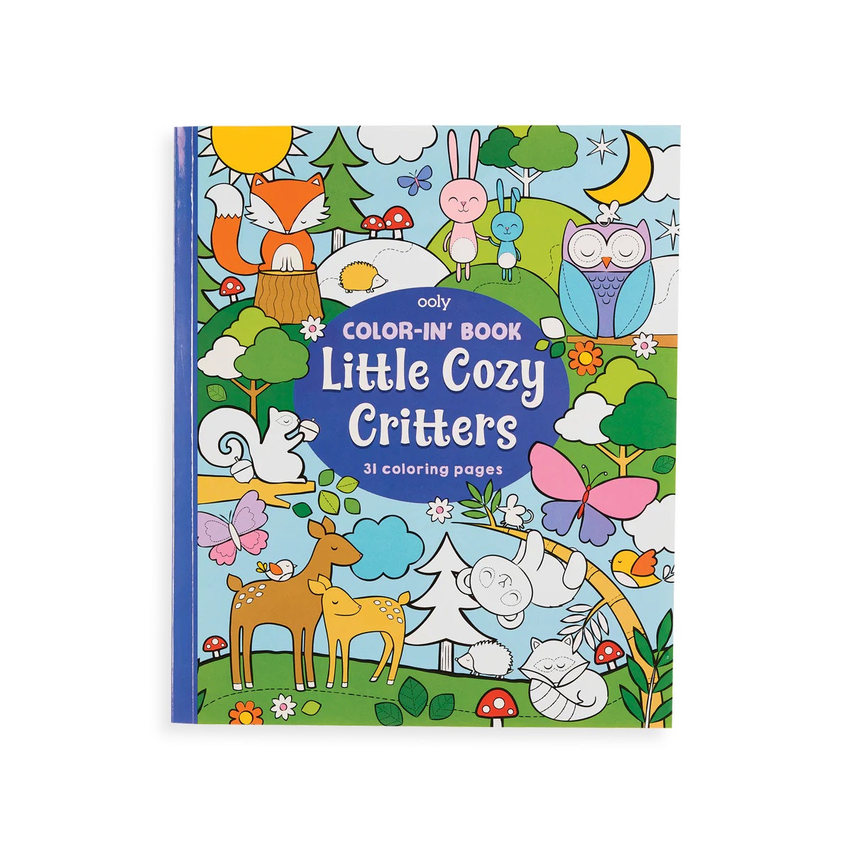 Ooly Coloring Book - Little Cozy Critters
