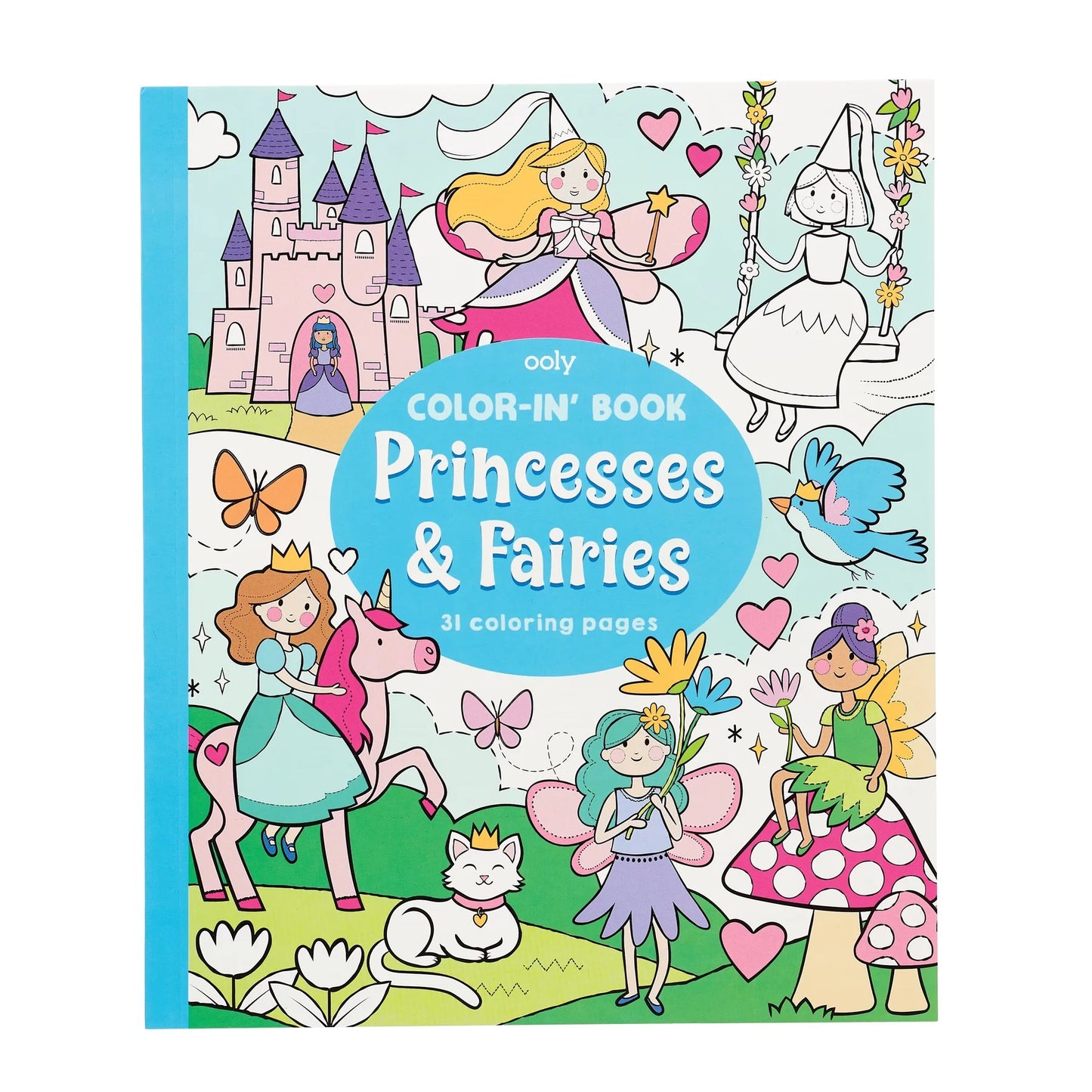 Ooly Coloring Book - Princesses and Fairies