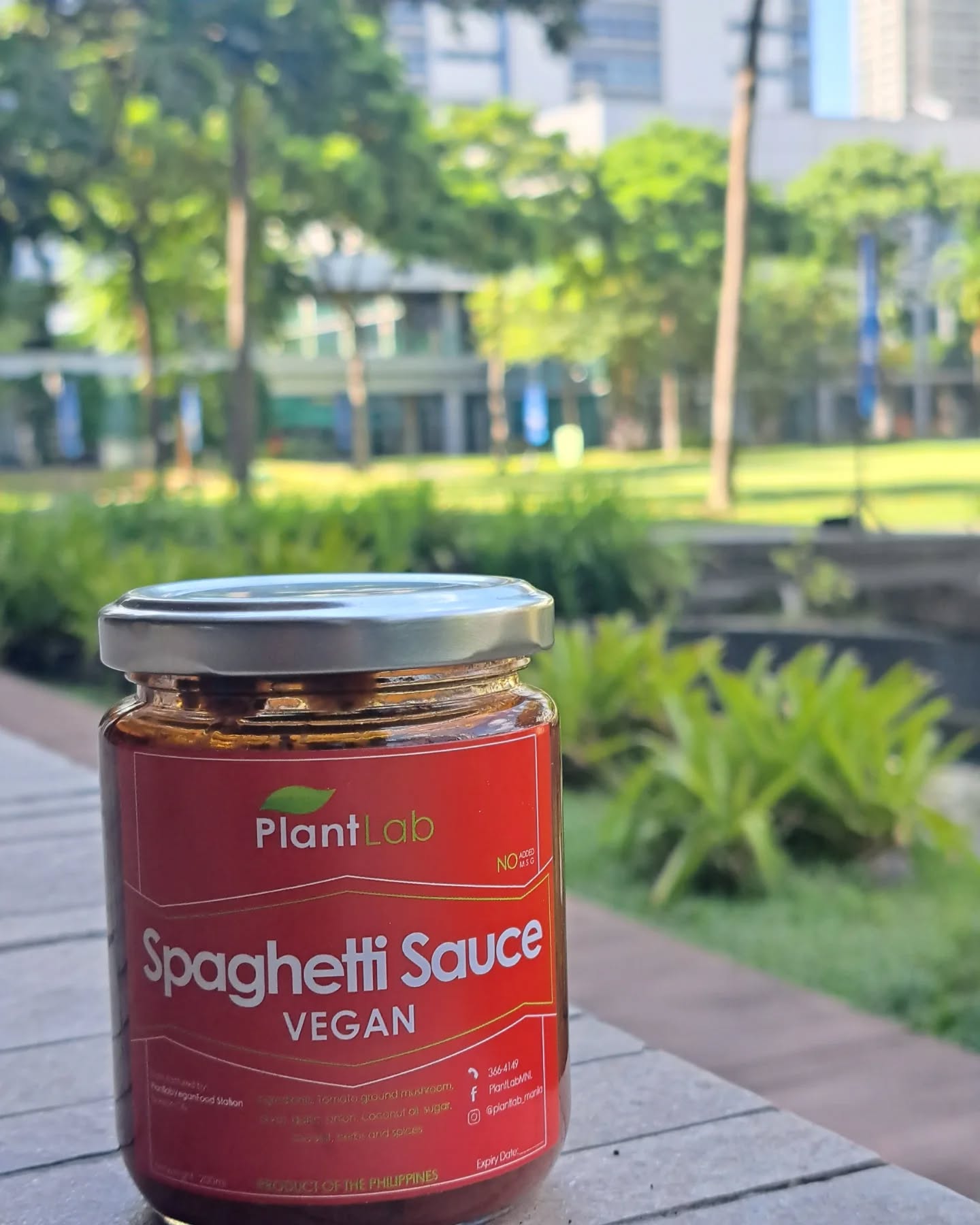 PlantLab MNL Vegan Spaghetti Sauce (200ml)