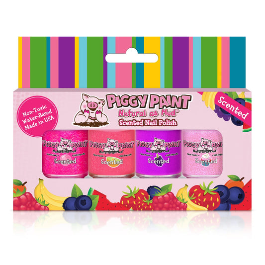 Piggy Paint Scented 4 Polish Gift Set