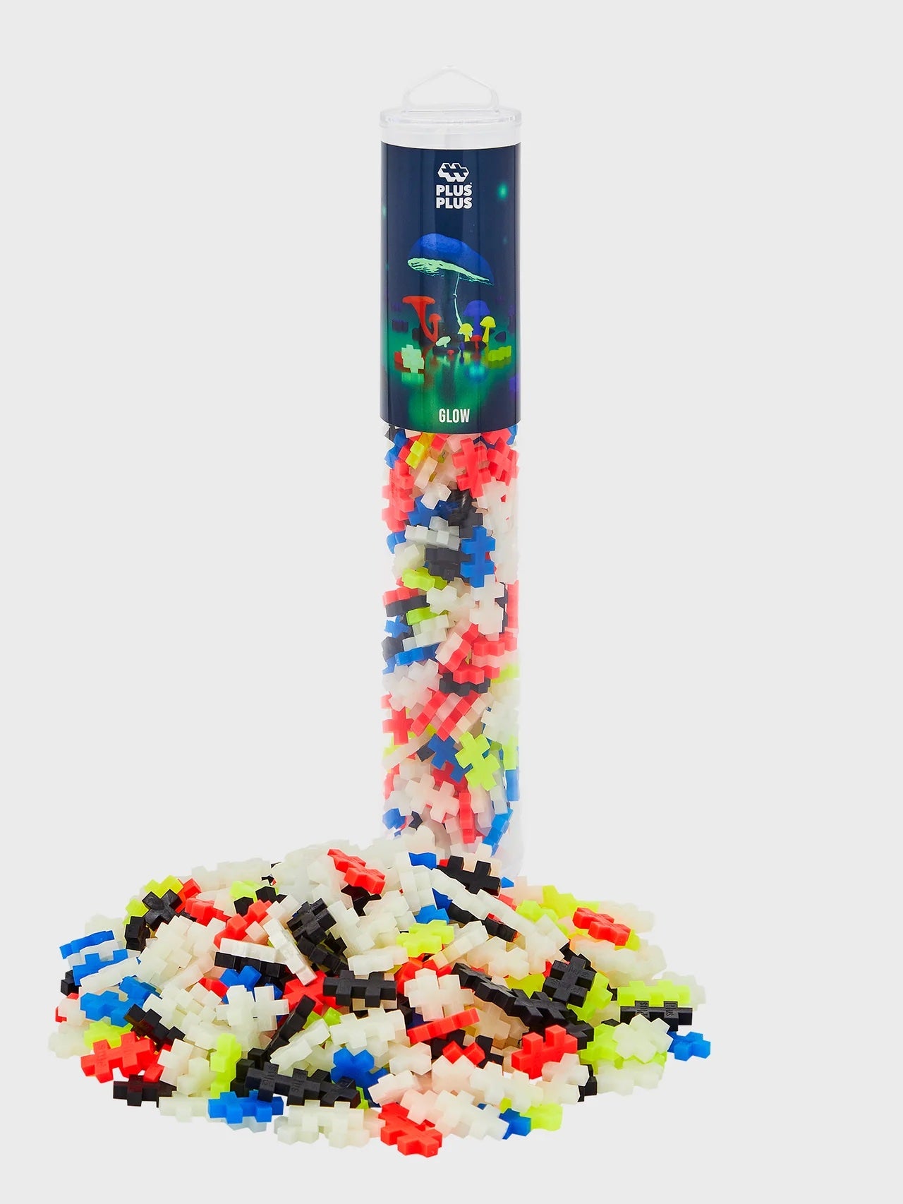 Plus Plus Glow Mix (240 pcs Tube)