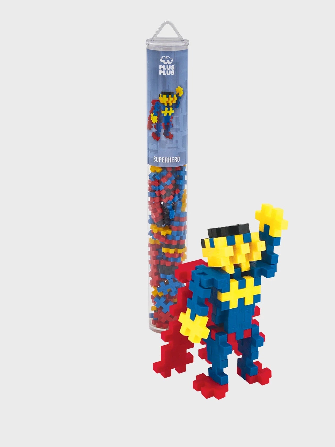 Plus Plus Superhero (100 pcs Tube)