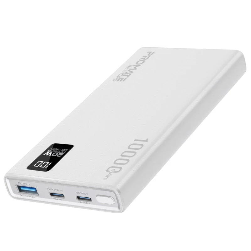 Promate Bolt - 10PD Compact Smart Charging Power Bank