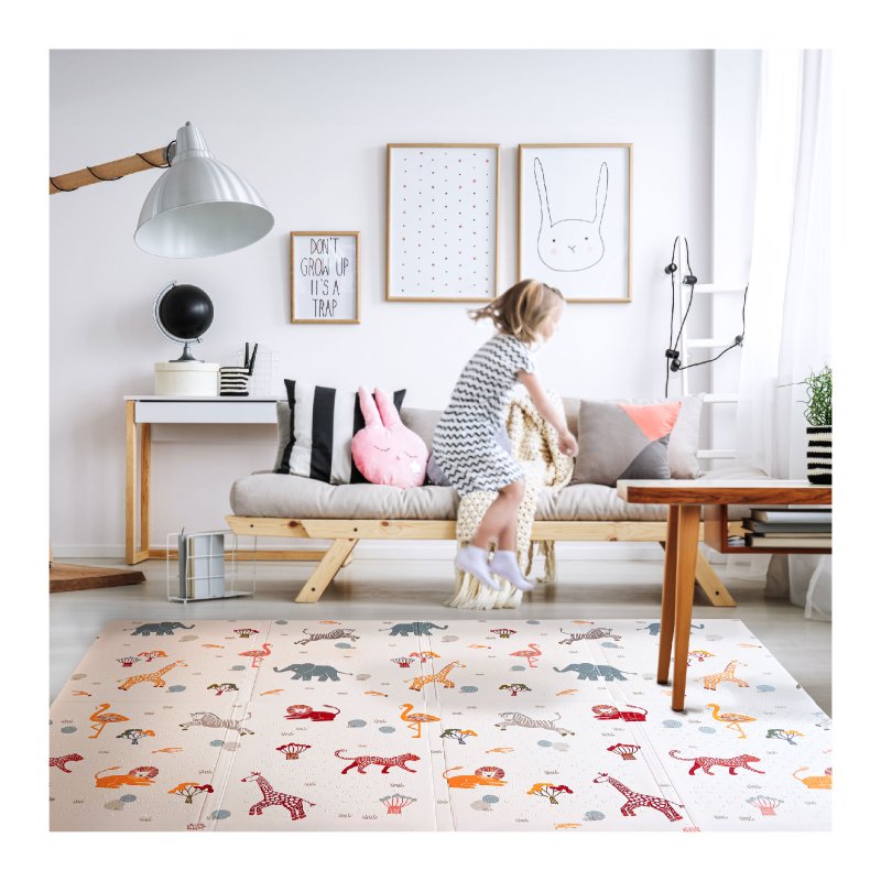Oribel PurePlay AntiBac Playmat - Savanna Adventures