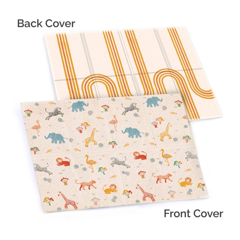 Oribel PurePlay AntiBac Playmat - Savanna Adventures