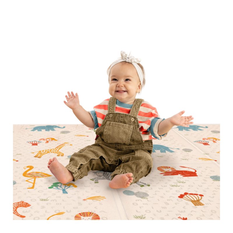 Oribel PurePlay AntiBac Playmat - Savanna Adventures