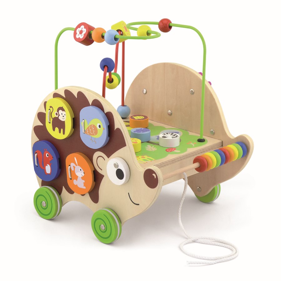 PolarB Viga 5-in-1 Pull Along Hedgehog
