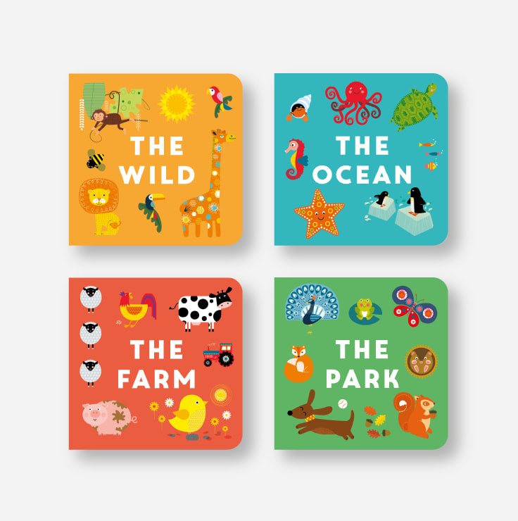 Really Decent Books Little Boxes - ANIMALS