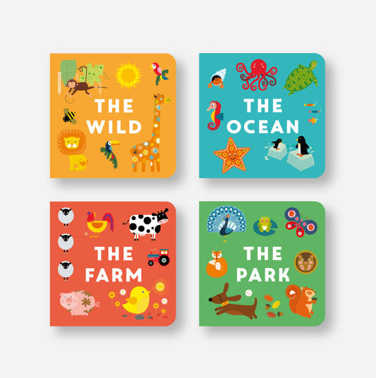 Really Decent Books Little Boxes - ANIMALS