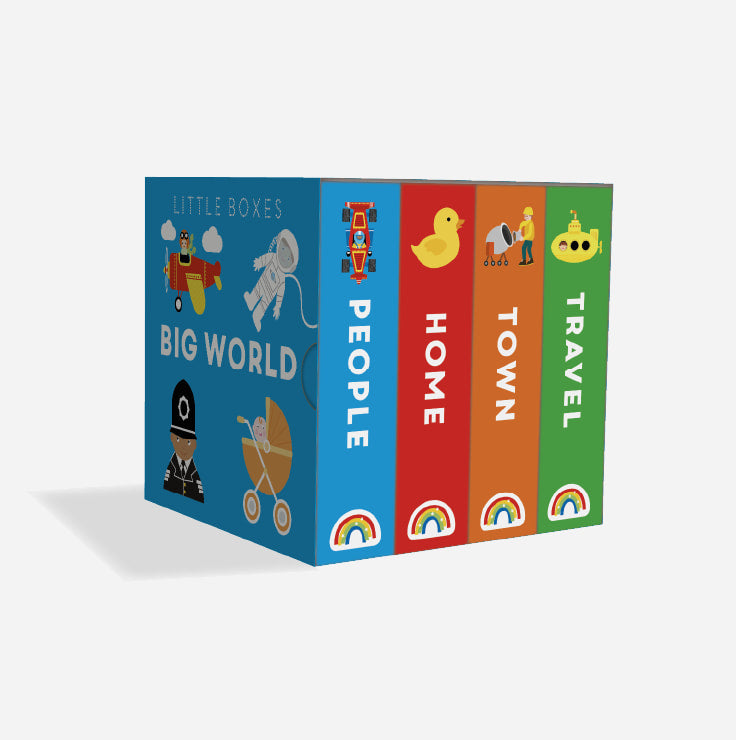 Really Decent Books Little Boxes - BIG WORLD