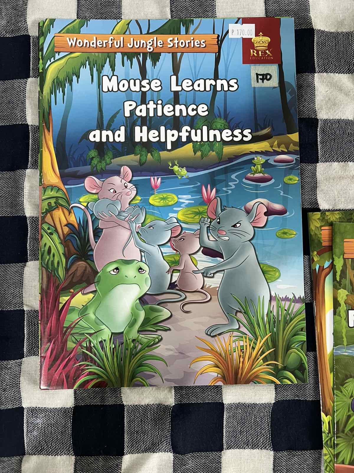 Rex Books Wonderful Jungle Stories - Mouse Learns Patience and Helpfulness