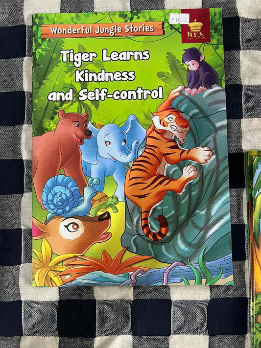 Rex Books Wonderful Jungle Stories - Tiger Learns Kindness and Self-Control