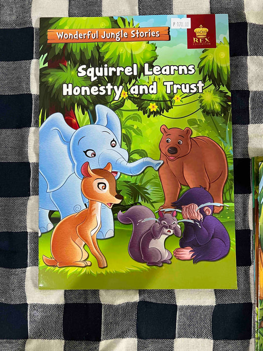 Rex Books Wonderful Jungle Stories - Squirrel Learns Honesty and Trust