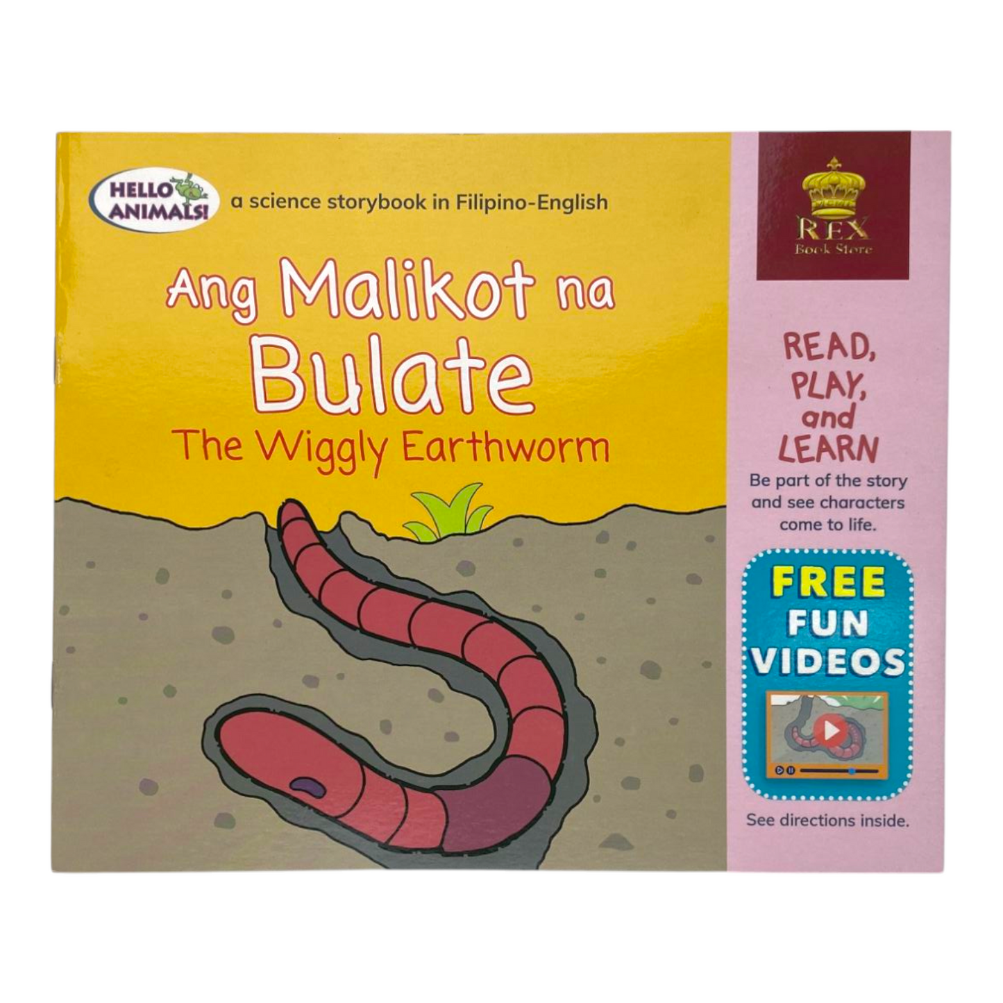Rex Books Hello Animals Filipino-English