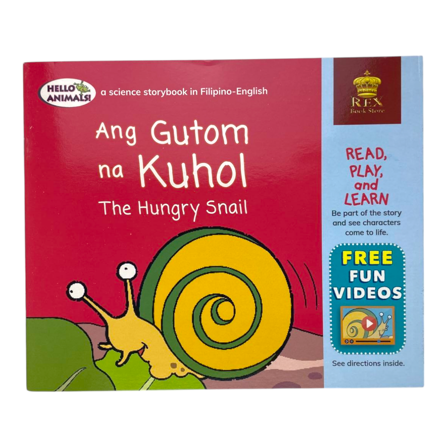 Rex Books Hello Animals Filipino-English