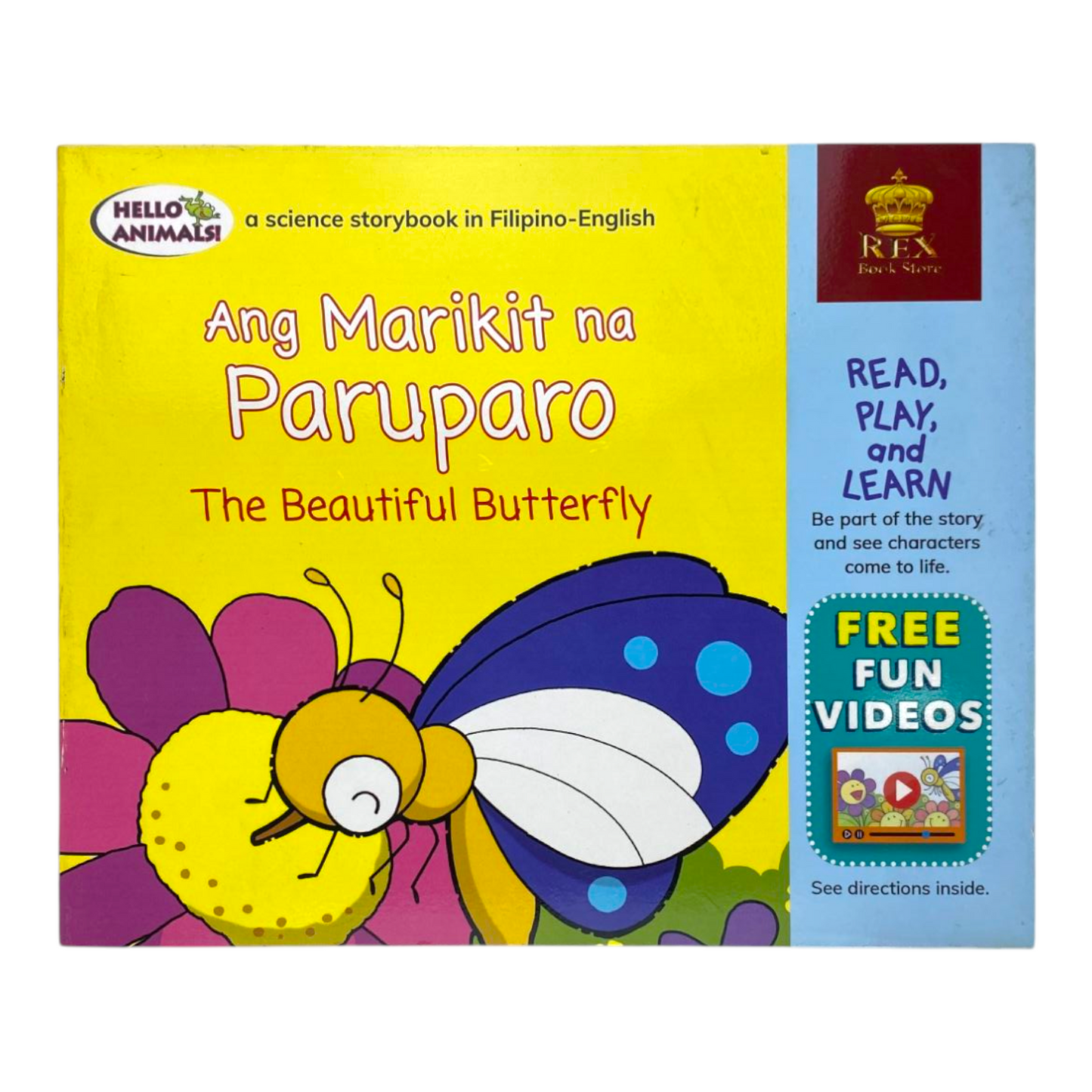 Rex Books Hello Animals Filipino-English