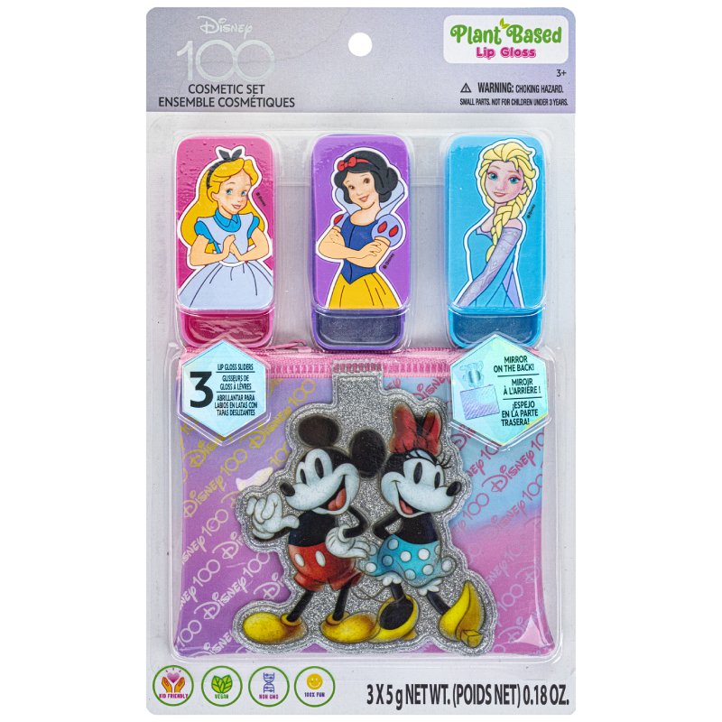 Sanxiao Disney 100 Cosmetic Set Plant Based Lip Balm