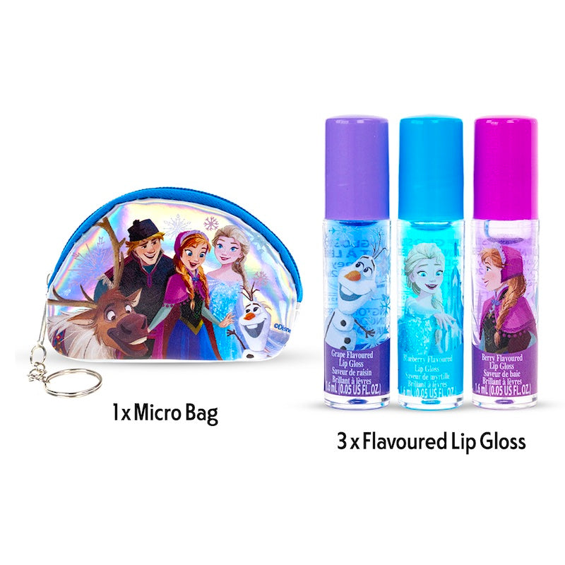 Townley Frozen 3Pk Lip Gloss with Micro Bag