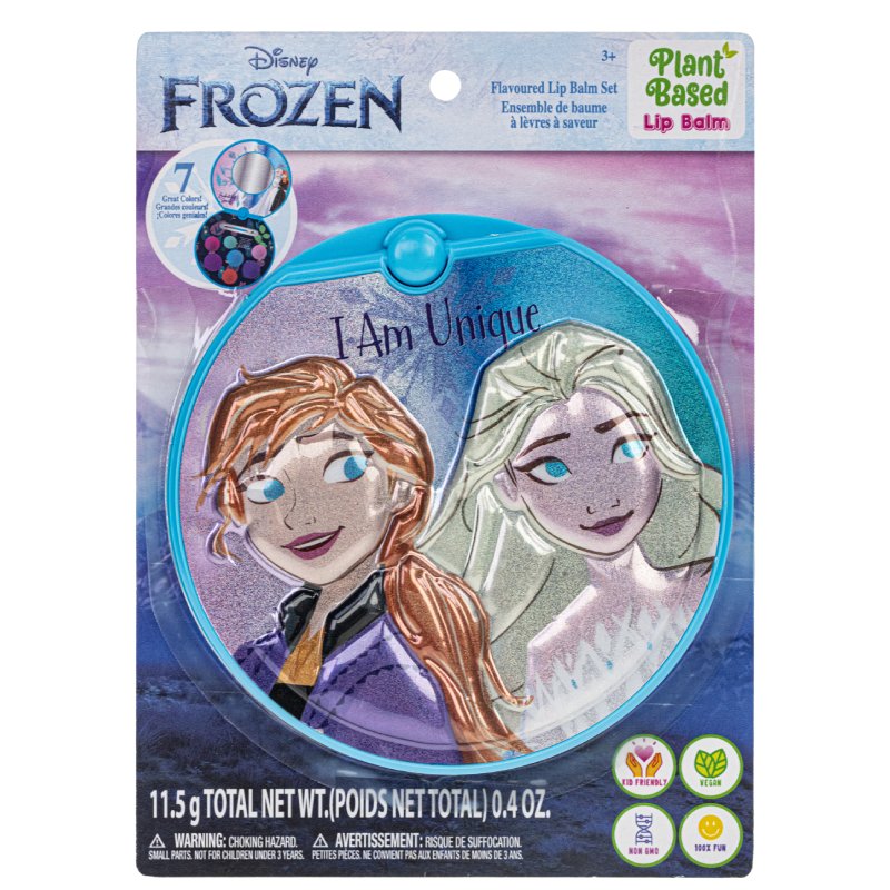 Sanxiao Disney Frozen Plant-Based Flavoured Lip Balm Set
