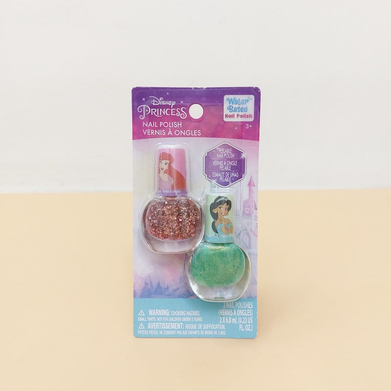 Sanxiao Disney Princess 2pk Water-Based Nail Polish