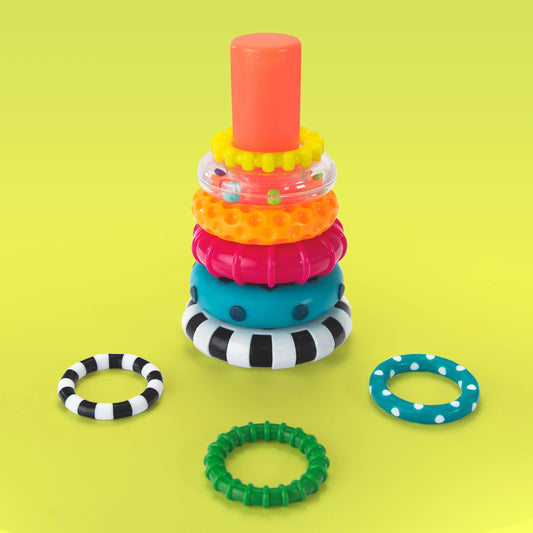 Sassy Baby Stacks of Circles Ring Stacker