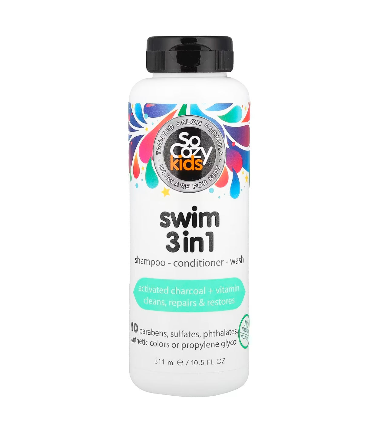 So Cozy Kids Swim 3-in-1 Shampoo, Conditioner, and Body Wash