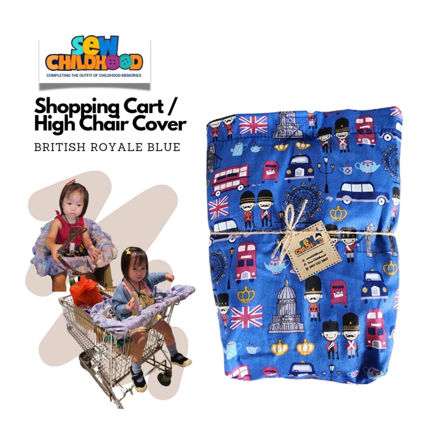 Sew Childhood Shopping Cart/Highchair Cover