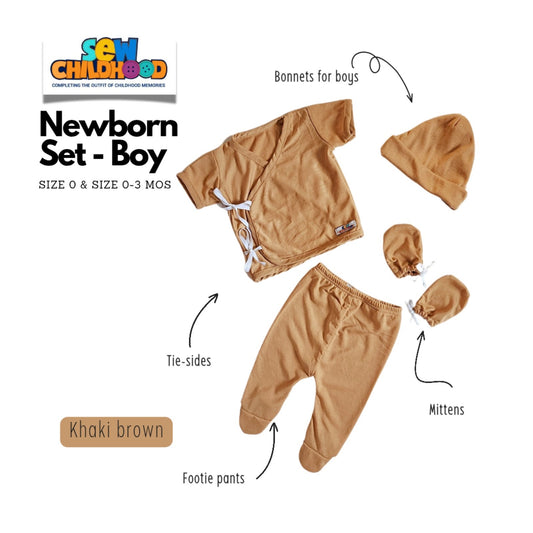 Sew Childhood Newborn Set - Boy