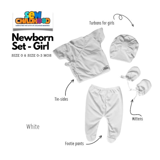 Sew Childhood Newborn Set - Girl