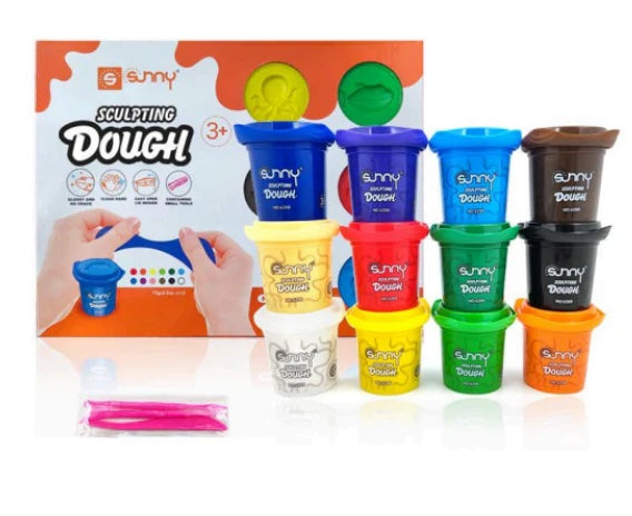 Sunny Sculpting Dough (Set of 12 in Box)